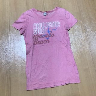 ホリスター(Hollister)のホリスター M ピンク(Tシャツ(半袖/袖なし))