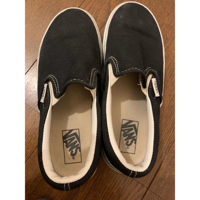 VANS(ヴァンズ)のVANS  スリッポン キッズ 22 キッズ/ベビー/マタニティのキッズ靴/シューズ(15cm~)(スニーカー)の商品写真