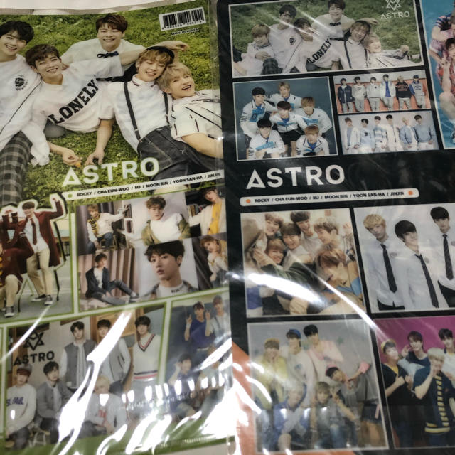 ASTRO クリアファイル エンタメ/ホビーのタレントグッズ(アイドルグッズ)の商品写真