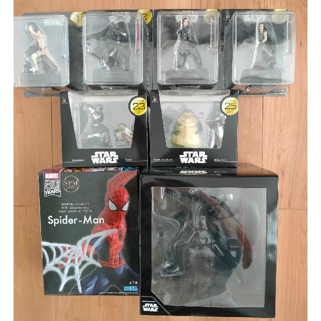 一番くじSTARWARS＆スパイダーマンフィギュア