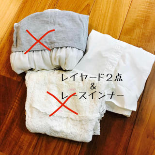 シャツ　レイヤード(Tシャツ/カットソー(半袖/袖なし))