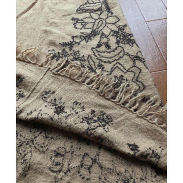 チャイハネ(チャイハネ)のウール　手刺繍スカート レディースのスカート(ロングスカート)の商品写真