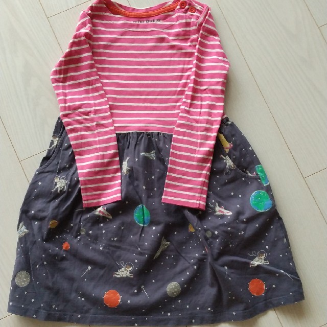 Boden(ボーデン)のキッズ　ワンピース　110　女の子　子供 キッズ/ベビー/マタニティのキッズ服女の子用(90cm~)(ワンピース)の商品写真