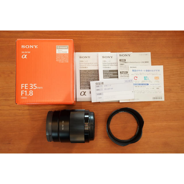 季節のおすすめ商品 Eマウントレンズ sony ソニー - SONY SEL35F18F F1