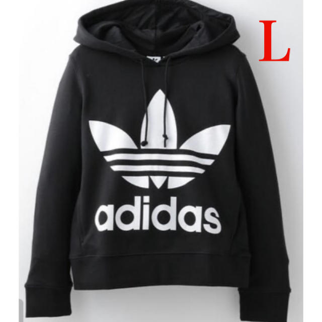 K415K レディース　パーカー　グレー　adidas 秋冬　LL 10/5