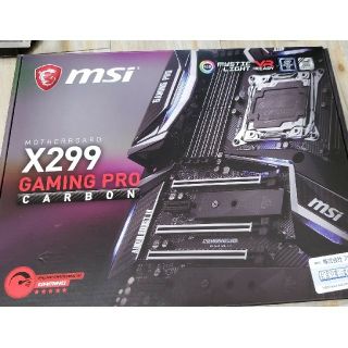 X299 Gaming Pro Carbonの通販 by ギンs shop｜ラクマ