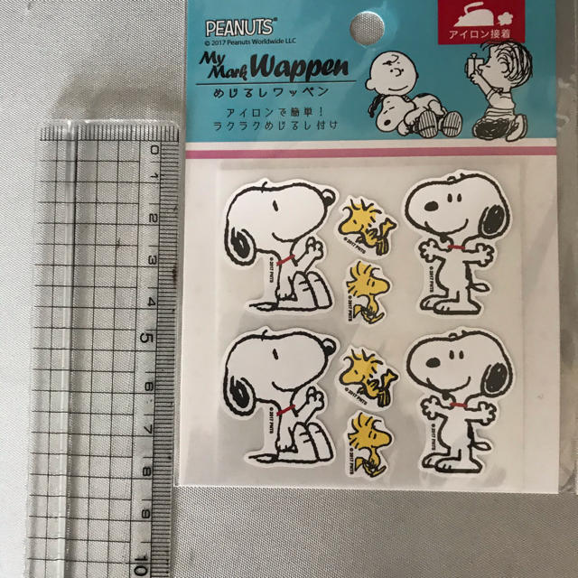 SNOOPY(スヌーピー)のめじるしワッペンスヌーピー  ハンドメイドの素材/材料(各種パーツ)の商品写真