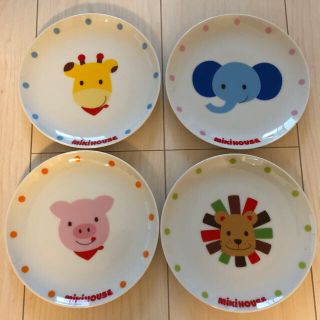 ミキハウス(mikihouse)のミキハウスお皿   4枚   (食器)