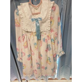 アンジェリックプリティー(Angelic Pretty)のAngelicPretty スヤトイ　ワンピース　白(ひざ丈ワンピース)