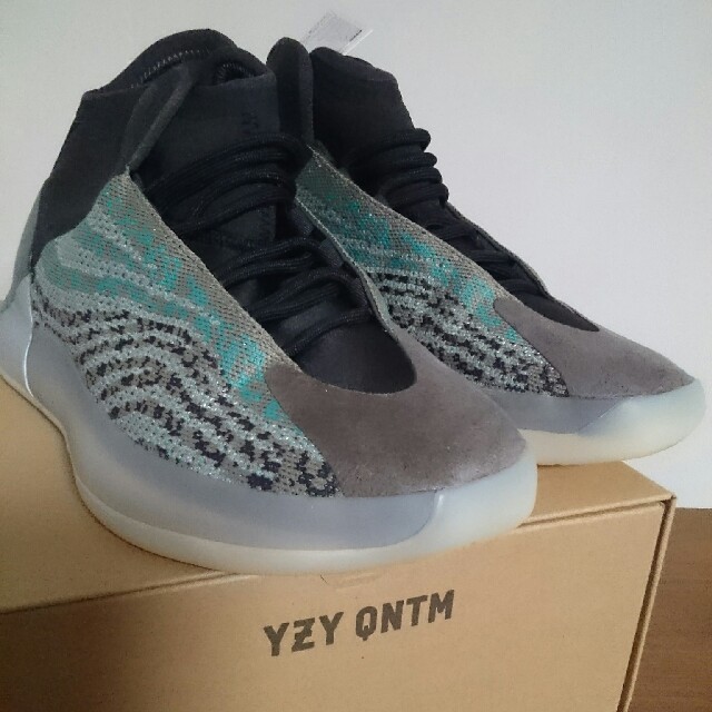 27cm adidas yeezy QNTM TEAL BLUE