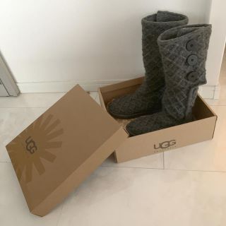 アグ(UGG)のUGG ムートンブーツ　ニット(ブーツ)