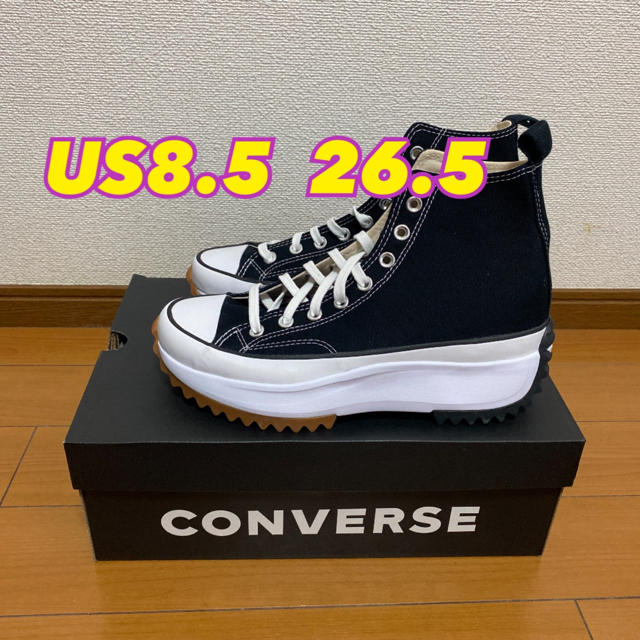 コンバース CT70 runstar hike 26.5 厚底！韓国ファッション靴/シューズ