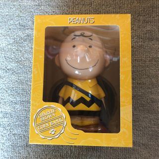 スヌーピー(SNOOPY)の郵便局　スヌーピーチャーリーブラウン貯金箱(キャラクターグッズ)