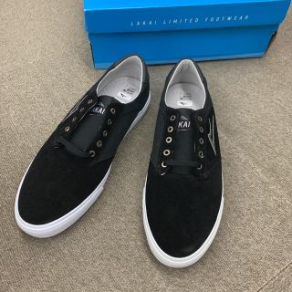 ラカイリミテッドフットウェア(LAKAI LIMITED FOOTWEAR)の新品 LAKAI PORTER ラカイ ポーター スニーカー ブラック　黒(スニーカー)