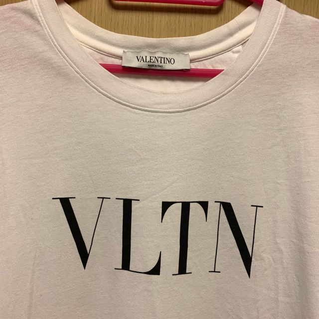 【美品】VALENTINO VLTN ロゴ　Tシャツ S 黒