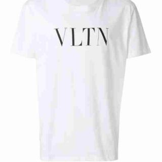 ヴァレンティノ(VALENTINO)の正規 19SS Valentino ヴァレンティノ VLTN ロゴ Tシャツ 白(Tシャツ/カットソー(半袖/袖なし))