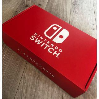 ニンテンドースイッチ(Nintendo Switch)のNintendo Switch (L)ネオンレッド/(R)ネオンオレンジ(家庭用ゲーム機本体)