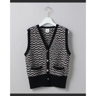 ユナイテッドアローズ(UNITED ARROWS)の＜6(ROKU)＞TRIANGLE JACQUARD KNIT VEST(ベスト/ジレ)