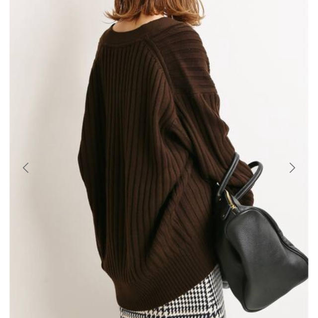 IENA＊新品＊chere CODE Vネックカーディガン ブラウン