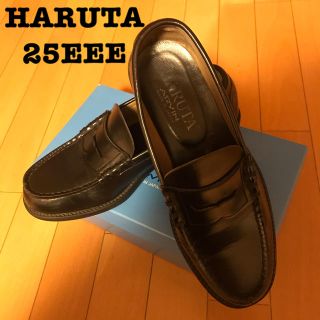 ハルタ(HARUTA)のHARUTA ローファー　黒　25EEE(ドレス/ビジネス)