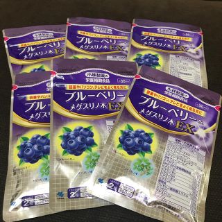 コバヤシセイヤク(小林製薬)の小林製薬 ブルーベリー＆メグスリノ木ＥＸ　３０日分 60粒入(30日分)  6個(ビタミン)