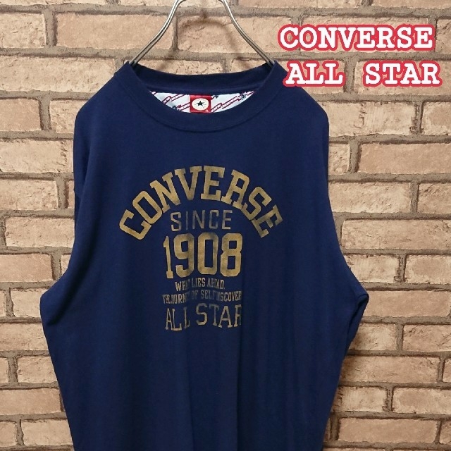 CONVERSE(コンバース)のCONVERSE ALL STAR コンバース オールスター メンズ ロンT メンズのトップス(Tシャツ/カットソー(七分/長袖))の商品写真