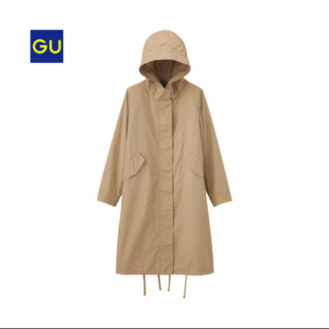 GU(ジーユー)のGU ライトモッズコート　M レディースのジャケット/アウター(モッズコート)の商品写真