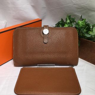 エルメス(Hermes)の定価27万✨美品✨HERMES ドゴンGM ブラウンカラー(財布)