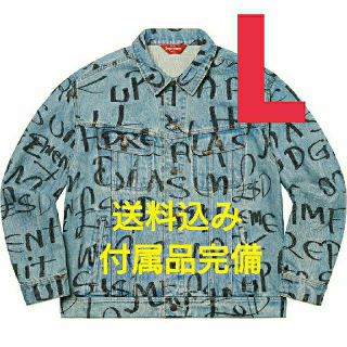 シュプリーム(Supreme)のBlack Ark Denim Trucker Jacket Blue L(Gジャン/デニムジャケット)