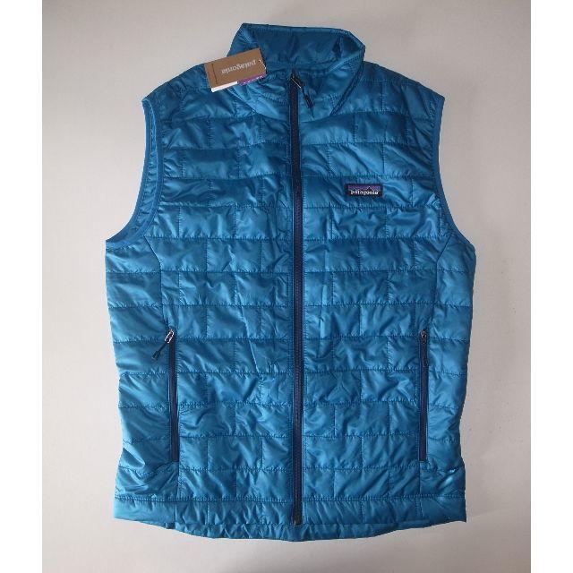 patagonia(パタゴニア)のパタゴニア NANO PUFF VEST ナノ パフ ベスト  blue S メンズのトップス(ベスト)の商品写真