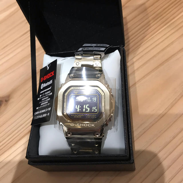 メンズ国内正規　新品未使用casio g-shock  gmw-b5000gd-9jf