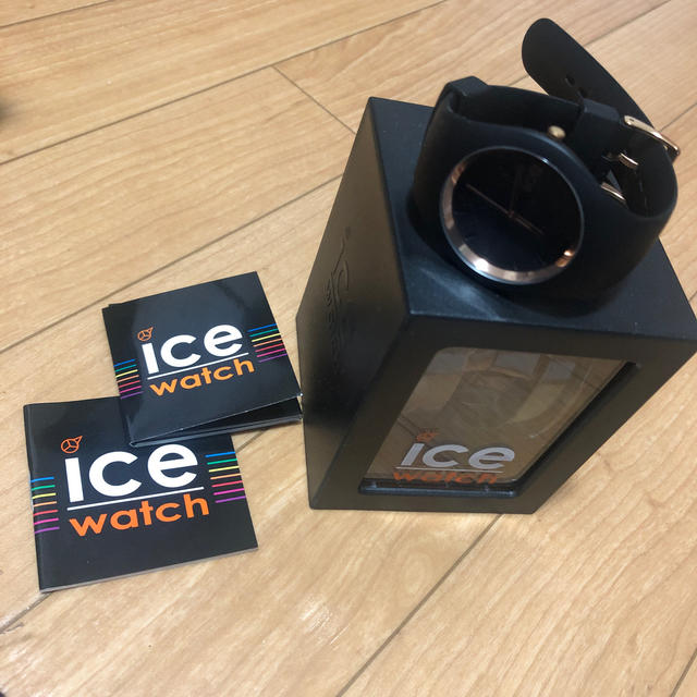 ice watch(アイスウォッチ)のice watch アイスウォッチ　ブラック メンズの時計(腕時計(アナログ))の商品写真