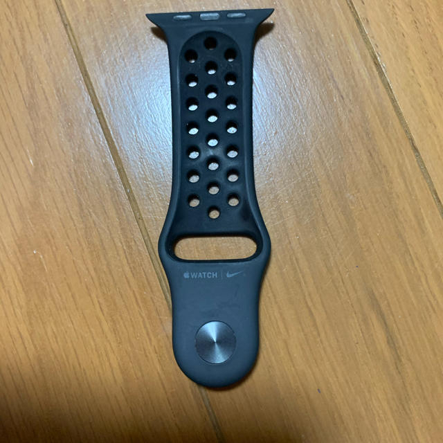 Apple Watch(アップルウォッチ)のApple Watch用NIKEスポーツバンド ブラック M/L メンズの時計(ラバーベルト)の商品写真