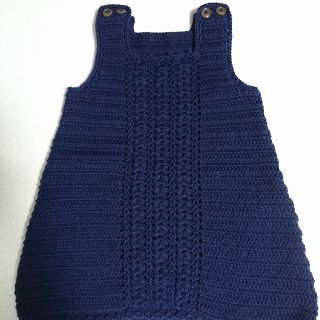 【ハンドメイド】秋冬物 ベビー・キッズ用ジャンパースカート(ワンピース)