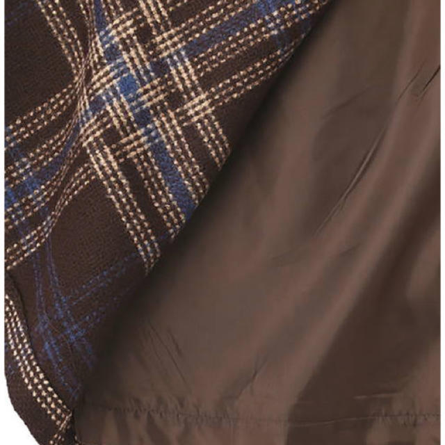 FREE'S MART(フリーズマート)の【週末限定値下げ】　フリーズマート　チェック　タイトスカート　ブラウン レディースのスカート(ロングスカート)の商品写真