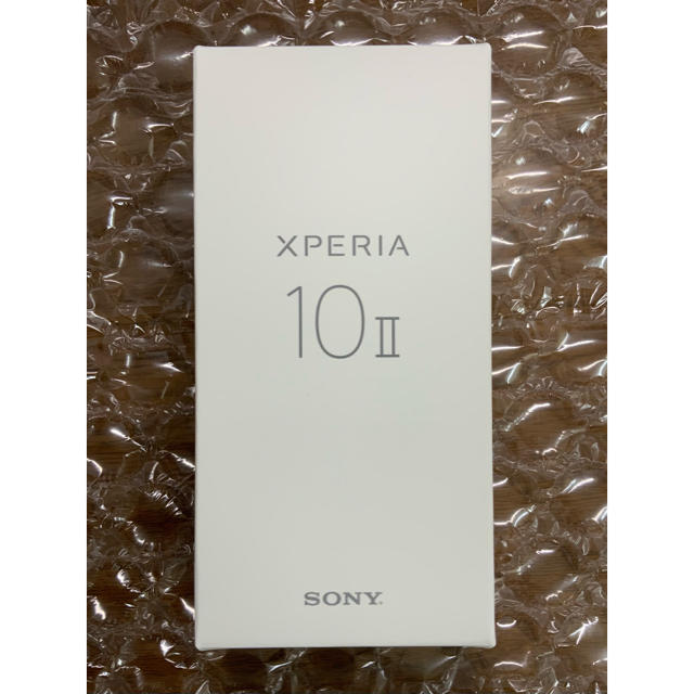 Xperia(エクスペリア)のXperia 10ii XQ-AU42 Black Simフリー スマホ/家電/カメラのスマートフォン/携帯電話(スマートフォン本体)の商品写真