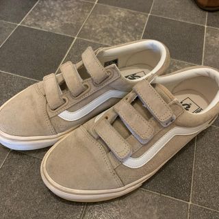 VANS - ✔︎お値下げ/VANS オールドスクール ベルクロ ベージュの通販 ...