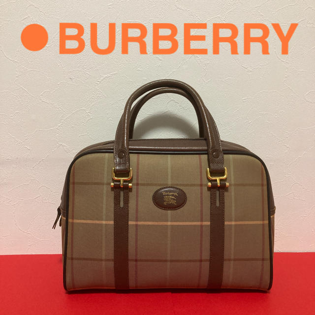 BURBERRY(バーバリー)のBURBERRY ヴィンテージ　ハンドバッグ　ノバチェック　極美品　 レディースのバッグ(トートバッグ)の商品写真