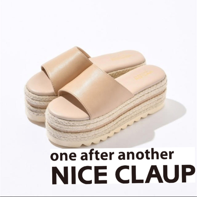 NICE CLAUP(ナイスクラップ)のNICE CLAUP 厚底サンダル レディースの靴/シューズ(サンダル)の商品写真