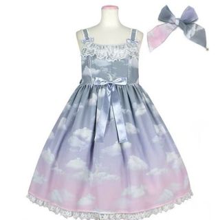 アンジェリックプリティー(Angelic Pretty)のMisty sky セット(ひざ丈ワンピース)