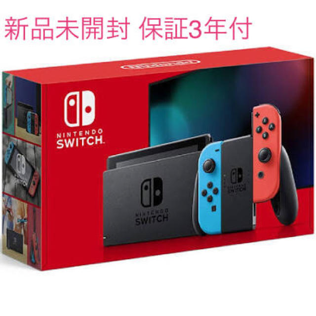 任天堂 スイッチ Switch バッテリー強化新モデル ネオンブルーレッドゲームソフト/ゲーム機本体