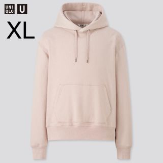 ユニクロ(UNIQLO)のUNIQLOU パーカー　PINK XL ユニクロユー　ピンク(パーカー)