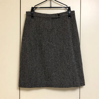 カルバンクライン(Calvin Klein)のカルバンクライン  ツイードスカート  サイズ4(ひざ丈スカート)