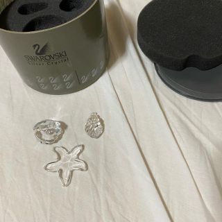 スワロフスキー(SWAROVSKI)のスワロフスキー　置物(ガラス)