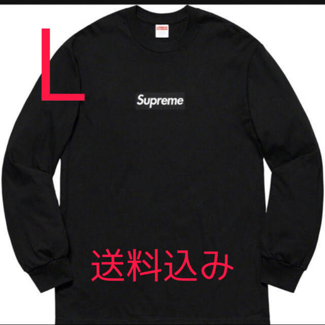 フーディSupreme Box Logo L/S Tee black L