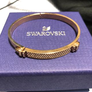 スワロフスキー(SWAROVSKI)の最終値下げ　スワロフスキーゴールドブレスレット(ブレスレット/バングル)