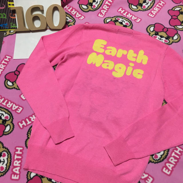 EARTHMAGIC(アースマジック)の🌸アースマジック🌸マフィーちゃんニット🌸160 キッズ/ベビー/マタニティのキッズ服女の子用(90cm~)(ニット)の商品写真