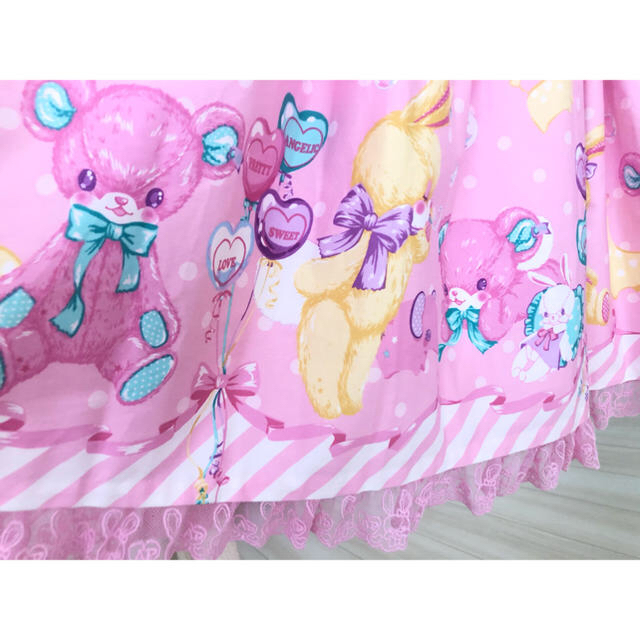 Angelic Pretty(アンジェリックプリティー)の【新品】TOY FANTASY☆彡ジャンパースカート&カチューシャセット レディースのワンピース(ひざ丈ワンピース)の商品写真