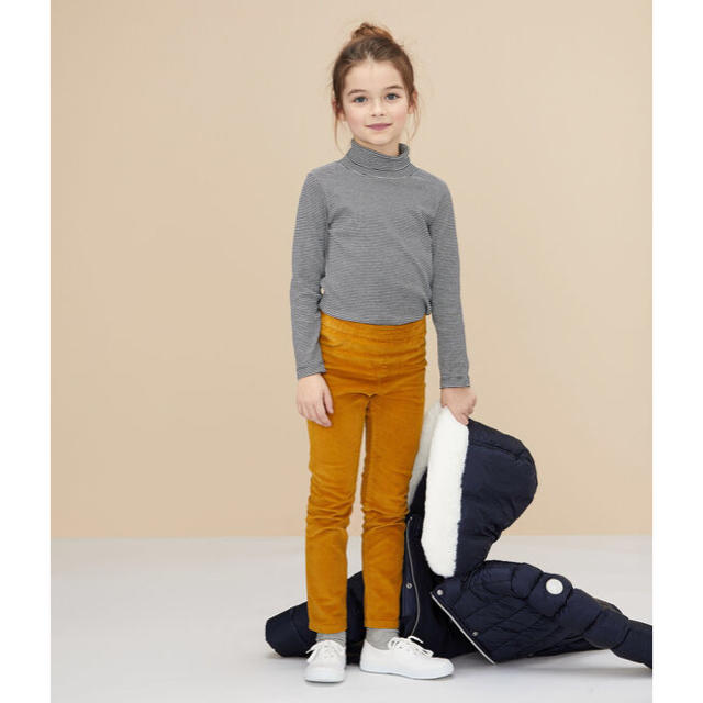 PETIT BATEAU(プチバトー)の新品 プチバトー タートルネック 10ans  長袖 Tシャツ キッズ/ベビー/マタニティのキッズ服男の子用(90cm~)(Tシャツ/カットソー)の商品写真