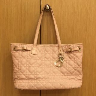 クリスチャンディオール(Christian Dior)の【最終値下げ】Dior カナージュ　トートバッグ　ピンク♡ ディオール(トートバッグ)